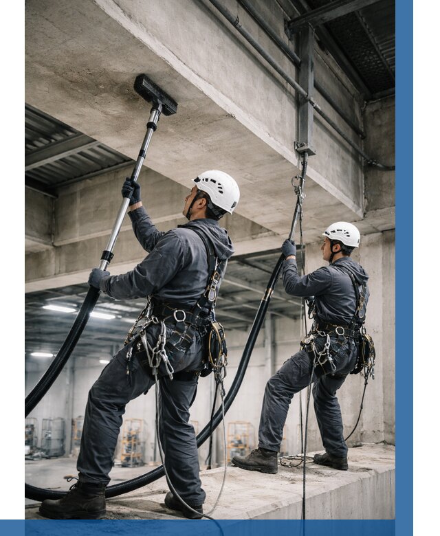 Обеспыливание потолочных конструкций в Орехове-Зуеве от 261 р. |ВЫСОТНИК-Рхв