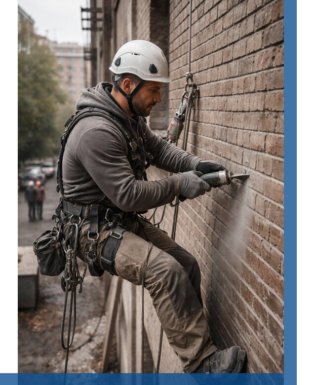 Расшивка кирпичных швов в Орехове-Зуеве от 625 р. | ВЫСОТНИК-Рхв