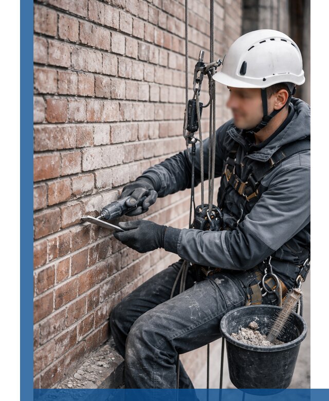 Расшивка кирпичных швов фасадов и стен, ремонт в Орехове-Зуеве