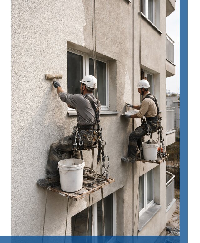 Нанесение короеда на фасад в Орехове-Зуеве от 469 р. | ВЫСОТНИК-Рхв