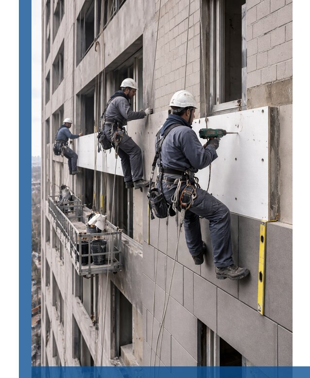 Монтаж фасадных термопанелей высокого качества в Орехове-Зуеве