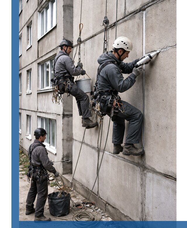 Герметизация межпанельных швов в Орехове-Зуеве с гарантией герметичности
