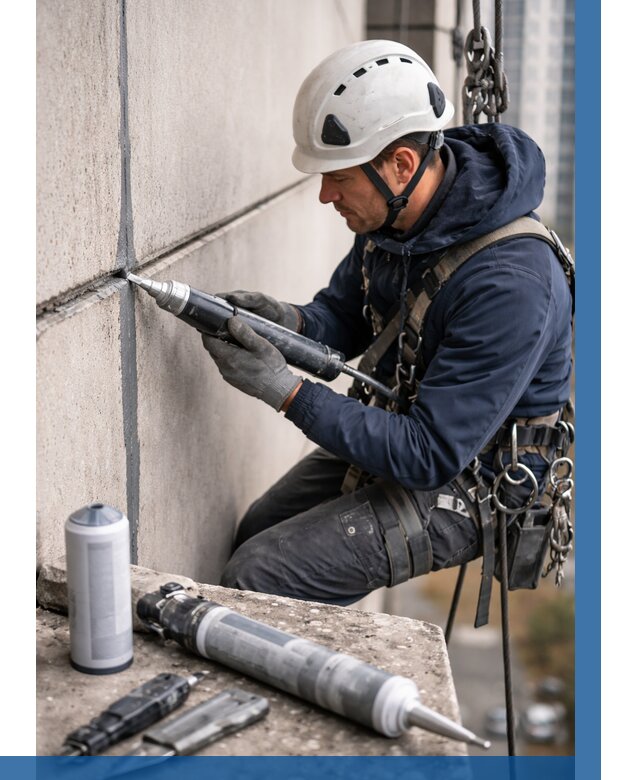 Вторичная герметизация швов в Орехове-Зуеве от 469 р. | ВЫСОТНИК-Рхв