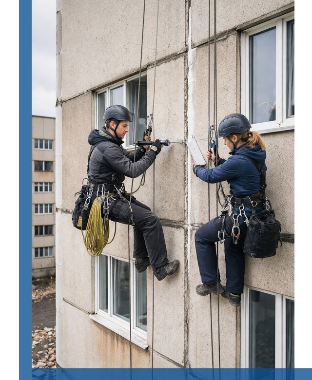 Герметизация межпанельных швов тёплым швом в Орехове-Зуеве