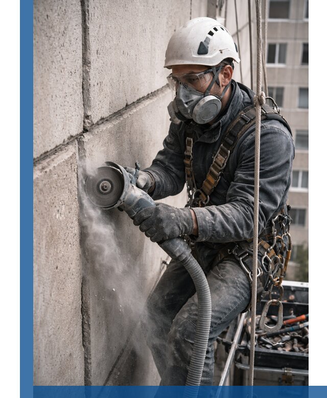 Штробление межпанельных швов в Орехове-Зуеве качественно и быстро