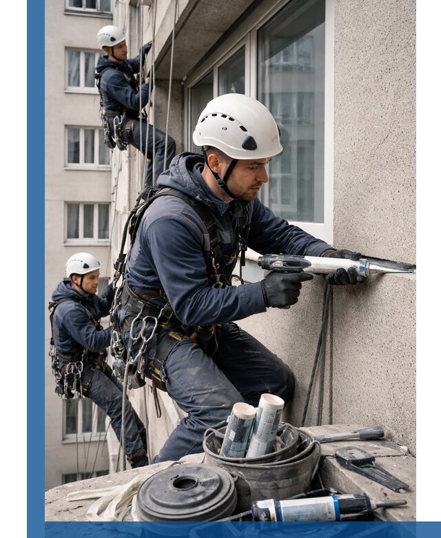 Герметизация швов лоджии в Орехове-Зуеве профессионально и надежно