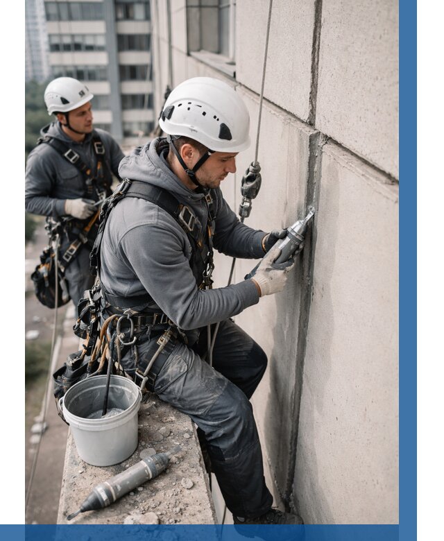 Ремонт деформационных швов здания в Орехове-Зуеве от 1042 р. | ВЫСОТНИК-Рхв