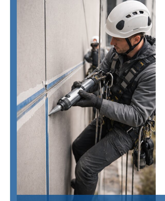 Герметизация стыков фасадных панелей в Орехове-Зуеве качественно и быстро