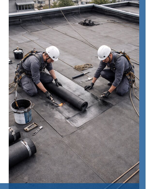 Ремонт мягкой кровли под ключ в Орехове-Зуеве от 729 р. | ВЫСОТНИК-Рхв