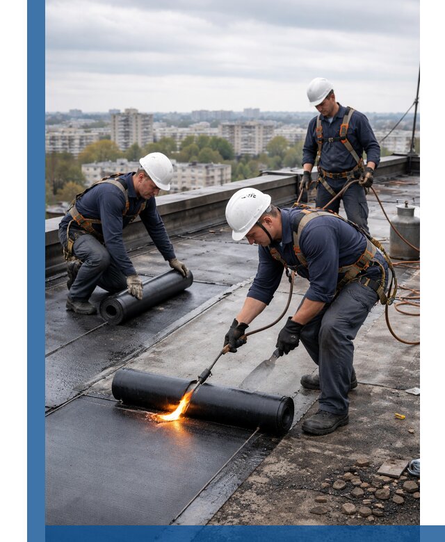 Ремонт наплавляемой кровли в Орехове-Зуеве качественно и надежно