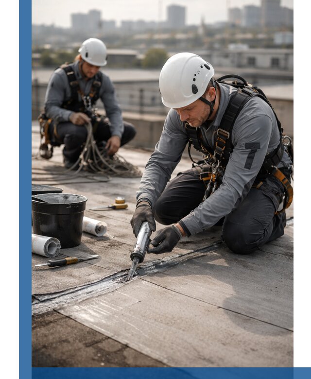 Аварийное и капитальное устранение протечек кровли в Орехове-Зуеве