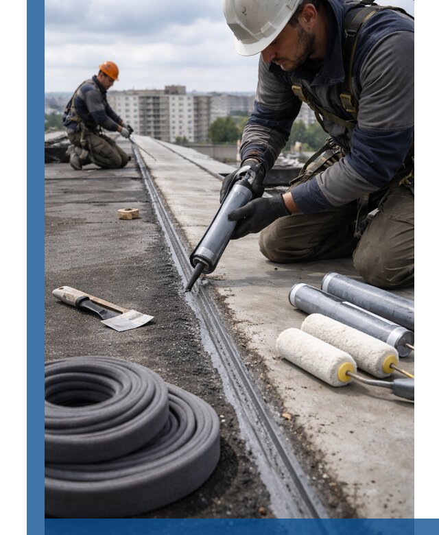 Герметизация швов кровли в Орехове-Зуеве с гарантией герметичности