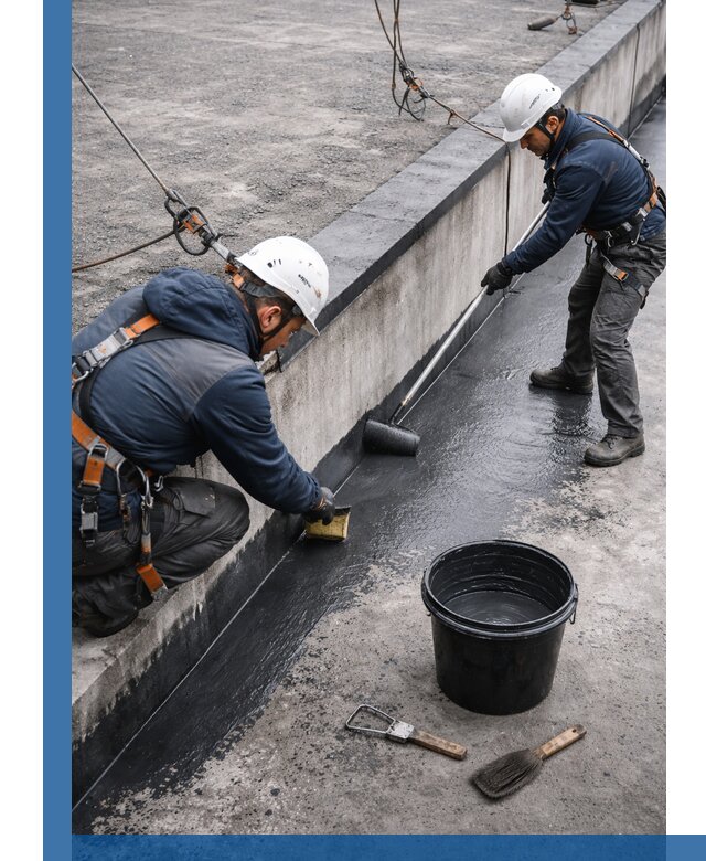 Гидроизоляция кровли жидкой резиной профессионально в Орехове-Зуеве