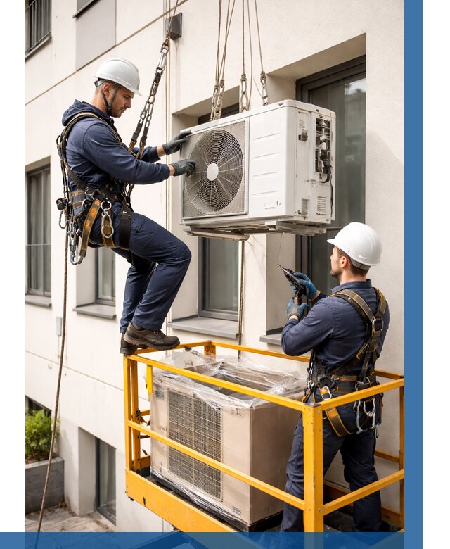 Демонтаж внешнего блока кондиционера в Орехове-Зуеве от 3647 р. | ВЫСОТНИК-Рхв