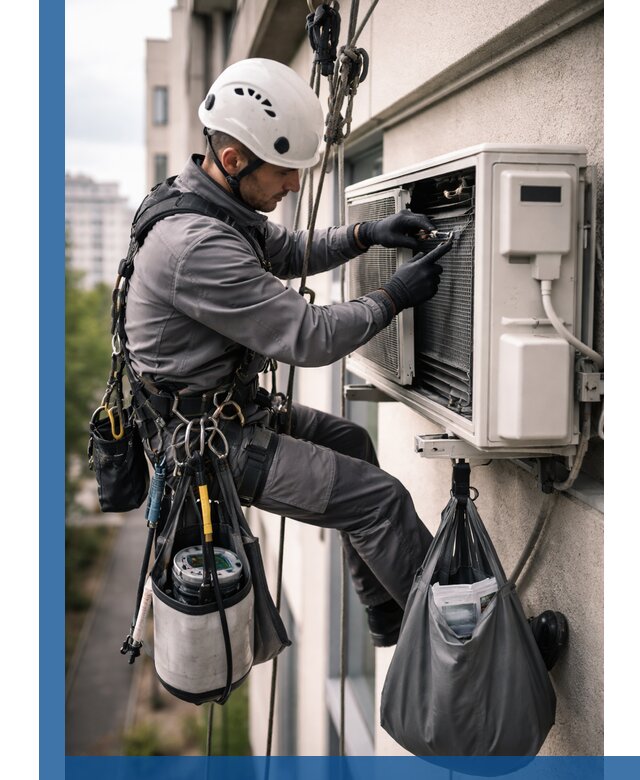 Обслуживание внешнего блока кондиционера в Орехове-Зуеве профессионально