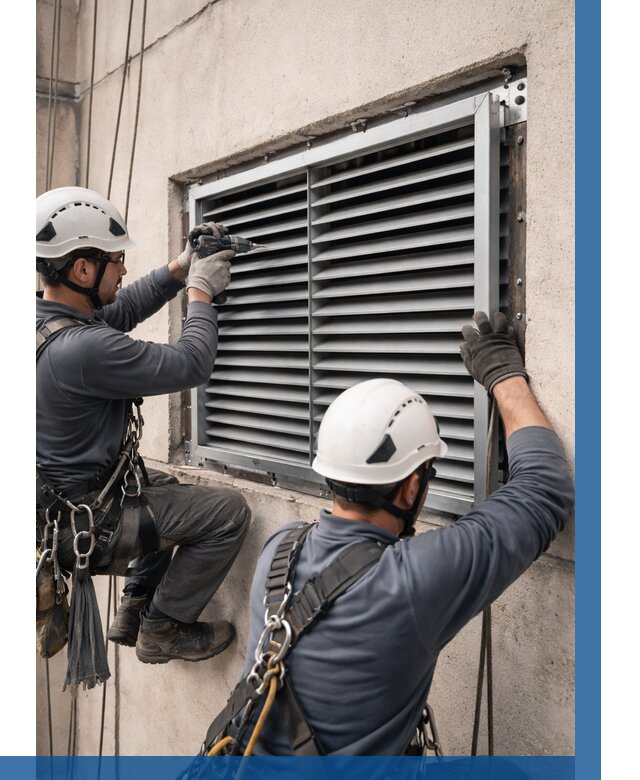 Монтаж вентиляционных решеток в Орехове-Зуеве от 4689 р. | ВЫСОТНИК-Рхв