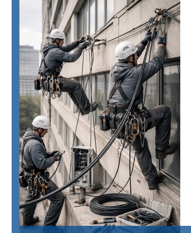 Прокладка оптоволоконного кабеля в Орехове-Зуеве под ключ с тестированием