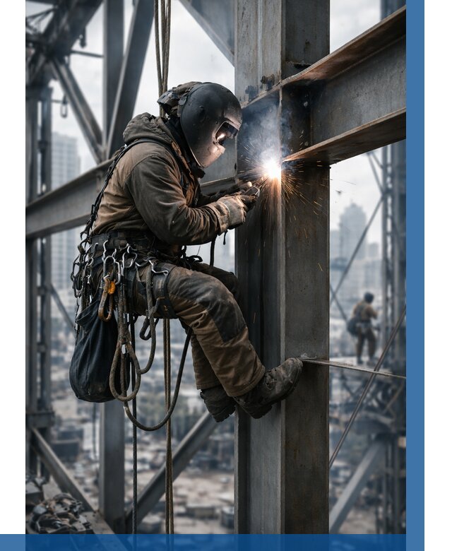 Высотные сварочные работы в Орехове-Зуеве от 3647 р. | ВЫСОТНИК-Рхв