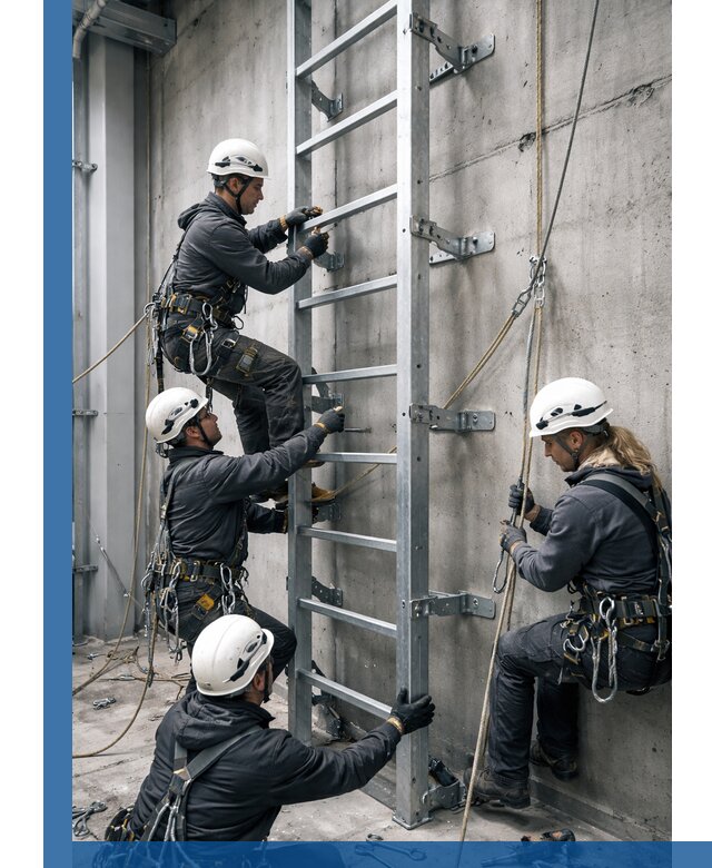 Монтаж металлических лестниц в Орехове-Зуеве под ключ со гарантией