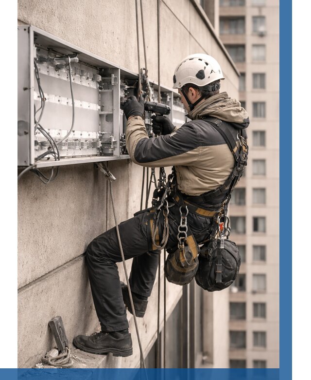 Ремонт вывески на высоте в Орехове-Зуеве от 4689 р. | ВЫСОТНИК-Рхв