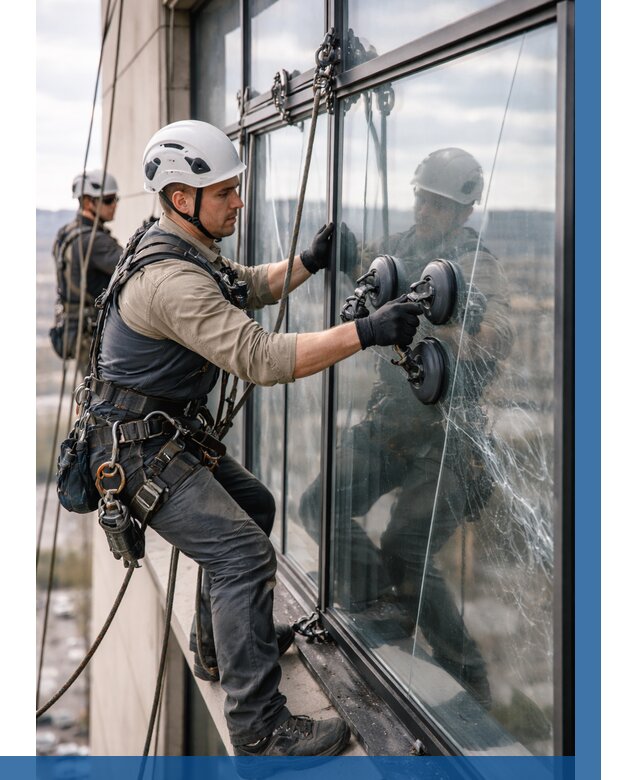 Замена стекла в витраже в Орехове-Зуеве под ключ от 8857 р. | ВЫСОТНИК-Рхв