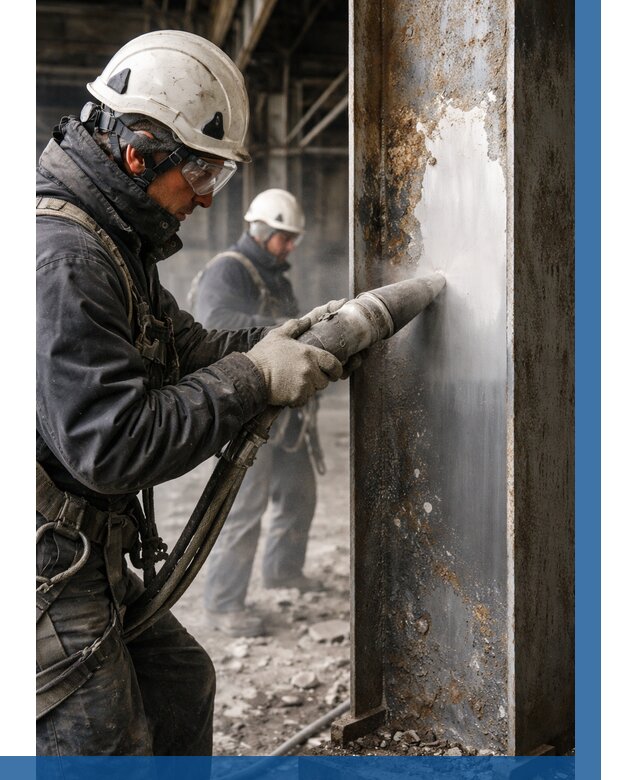 Удаление старой краски с металла в Орехове-Зуеве от 469 р. | ВЫСОТНИК-Рхв