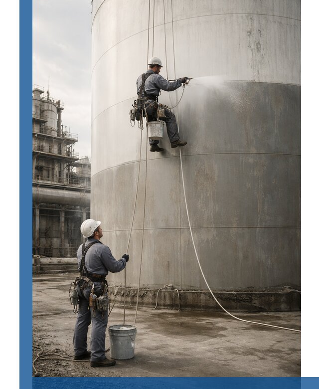 Покраска стальных резервуаров и емкостей в Орехове-Зуеве профессионально