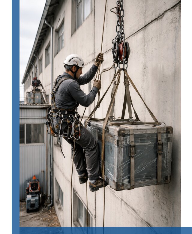 Подъем грузов на высоту в Орехове-Зуеве для промышленных объектов