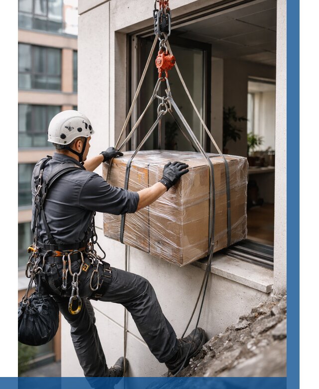 Подъем груза через окно в Орехове-Зуеве от 4689 р. | ВЫСОТНИК-Рхв