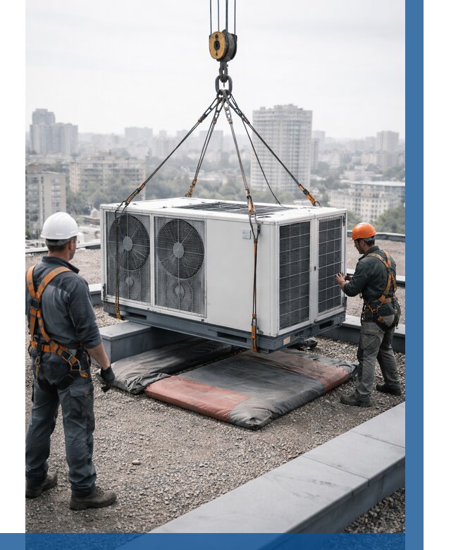 Подъем груза на крышу в Орехове-Зуеве от 5210 р. | ВЫСОТНИК-Рхв заказать