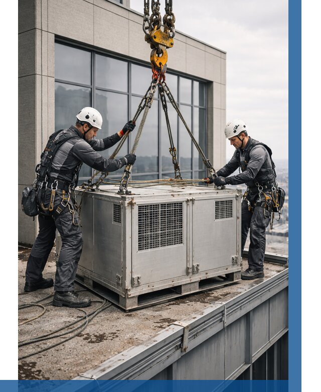 Такелажные работы на высоте в Орехове-Зуеве от 8336 р. | ВЫСОТНИК-Рхв