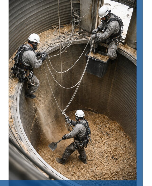 Чистка зерновых бункеров в Орехове-Зуеве от 12504 р. | ВЫСОТНИК-Рхв