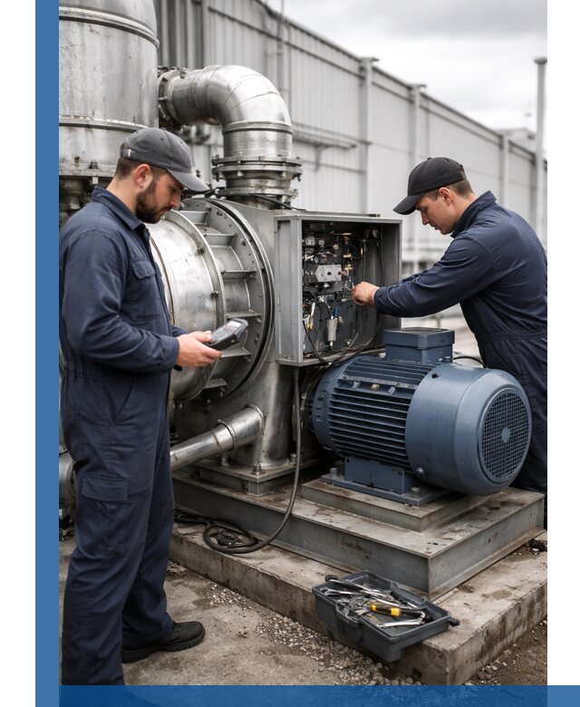 Техническое обслуживание промышленного оборудования в Орехове-Зуеве