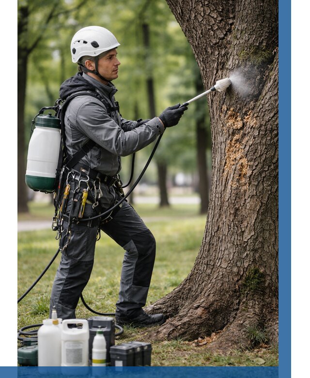 Обработка деревьев от вредителей в Орехове-Зуеве от 4689 р. | ВЫСОТНИК-Рхв